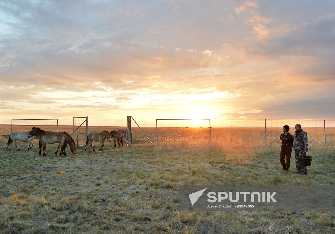 President Vladimitr Putin visits Orenburg Region