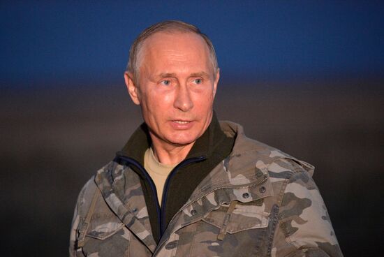 President Vladimitr Putin visits Orenburg Region