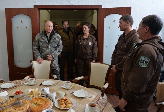 President Vladimitr Putin visits Orenburg Region