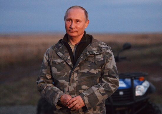 President Vladimitr Putin visits Orenburg Region