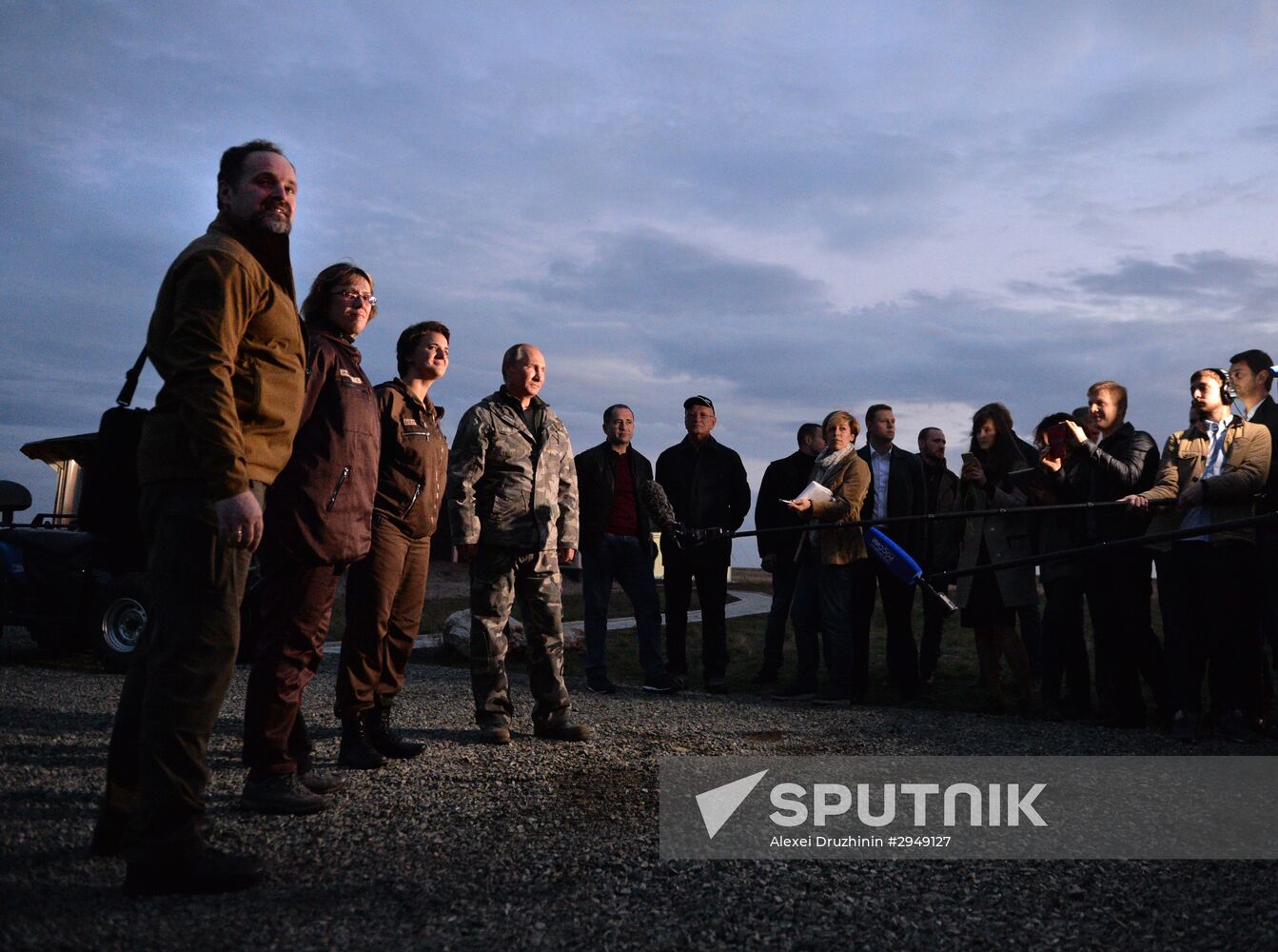 President Vladimitr Putin visits Orenburg Region