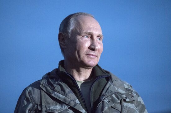 President Vladimitr Putin visits Orenburg Region
