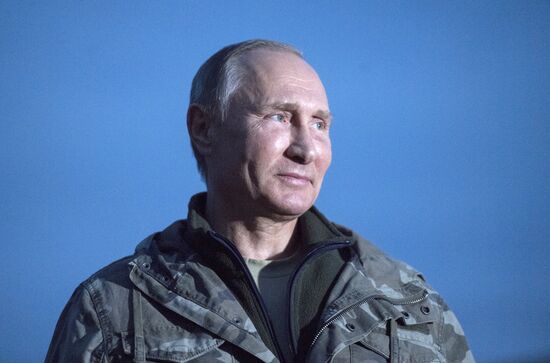 President Vladimitr Putin visits Orenburg Region