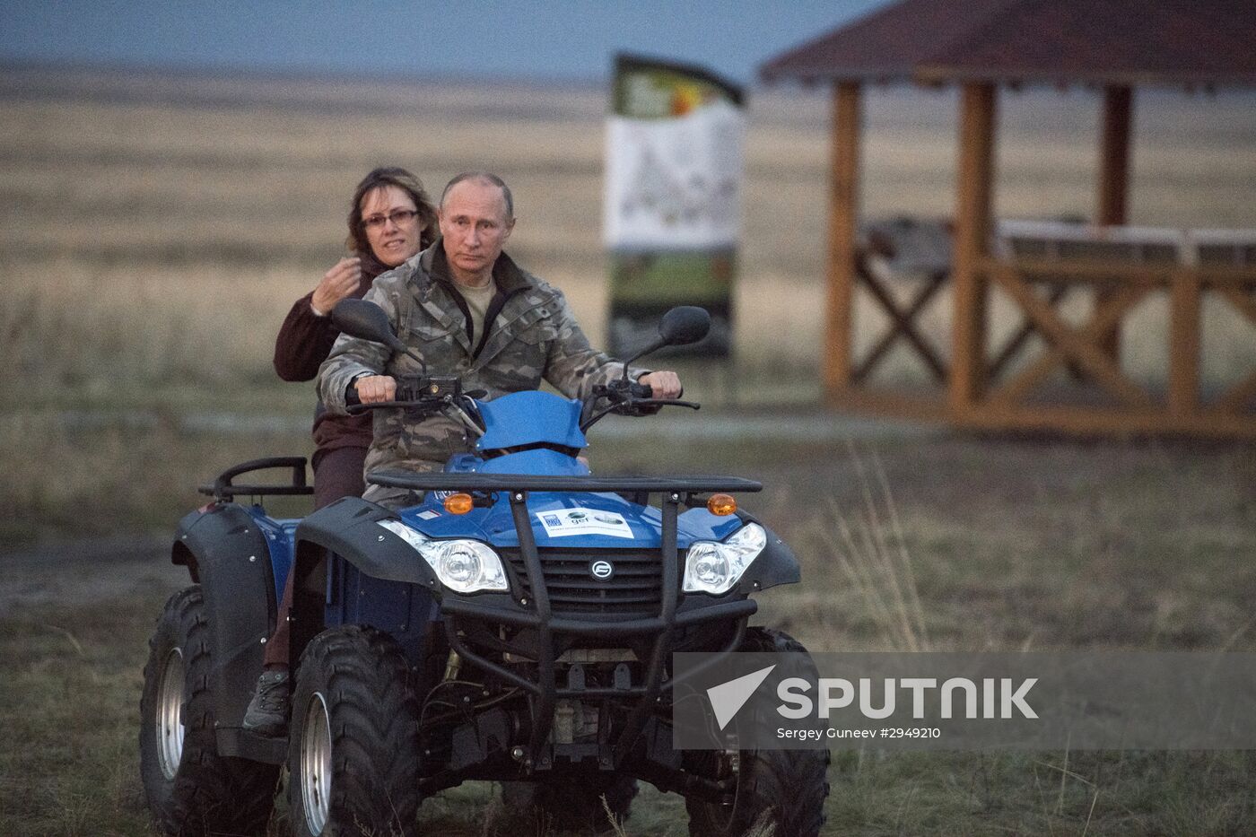 President Vladimitr Putin visits Orenburg Region