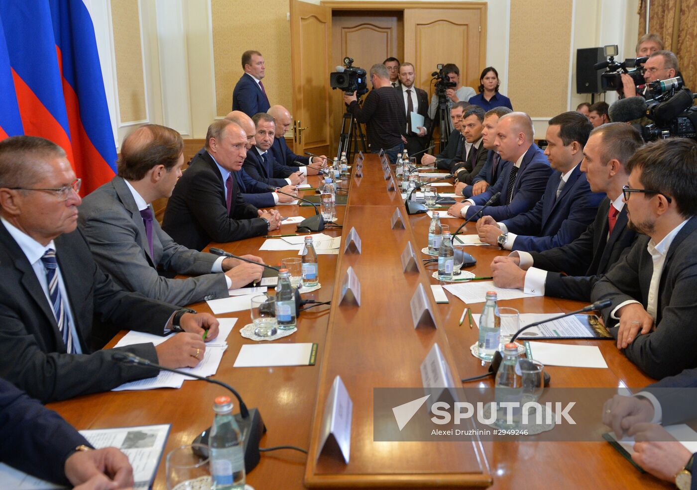 President Vladimitr Putin visits Orenburg Region