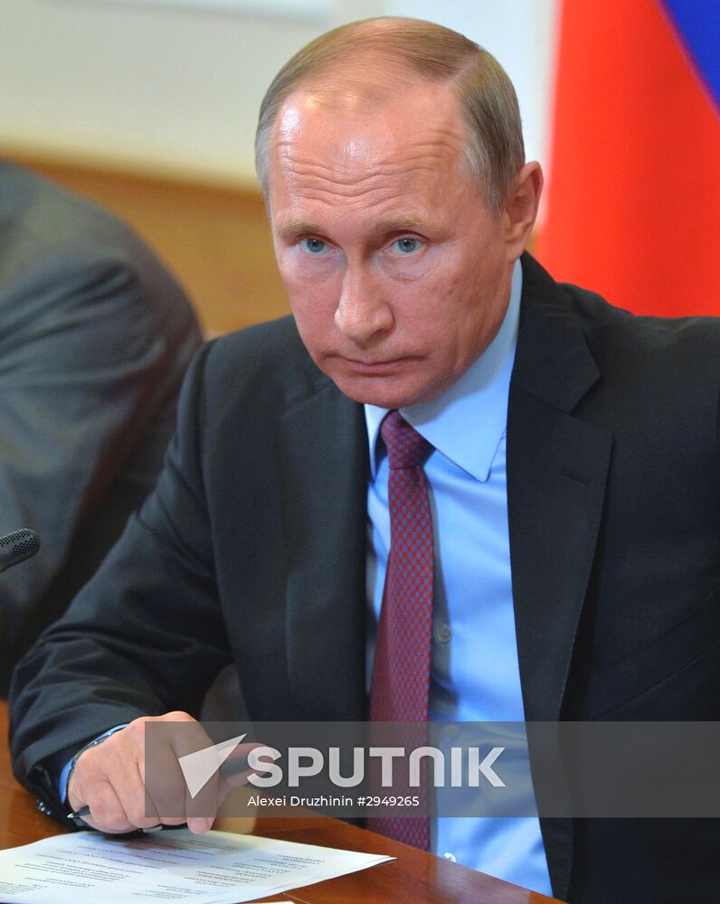 President Vladimitr Putin visits Orenburg Region