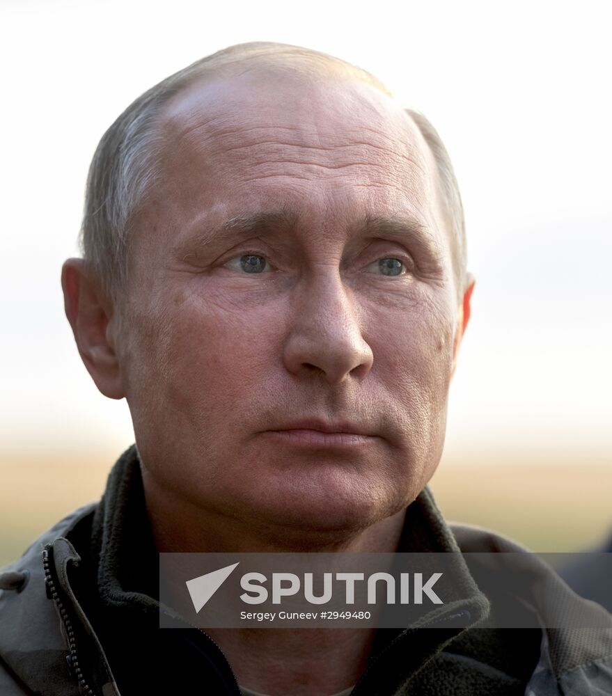 President Vladimitr Putin visits Orenburg Region