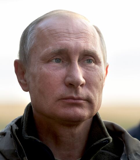 President Vladimitr Putin visits Orenburg Region