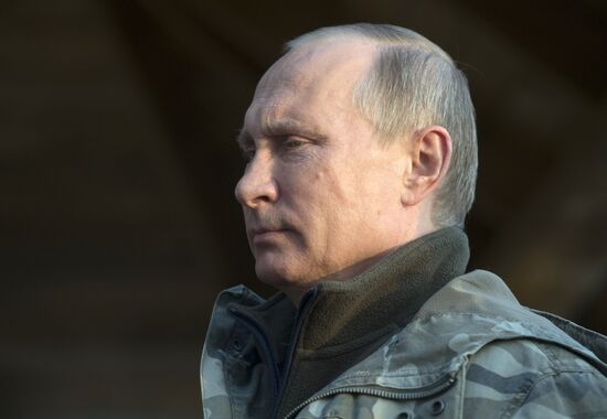 President Vladimitr Putin visits Orenburg Region