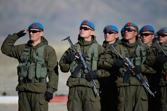 Kyrgyzstan hosts CSTO exercise Rubezh/Frontier-2016