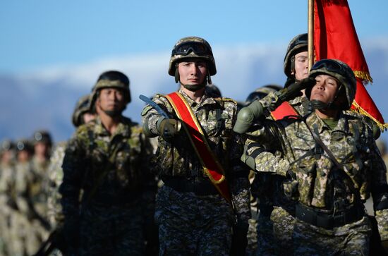 Kyrgyzstan hosts CSTO exercise Rubezh/Frontier-2016