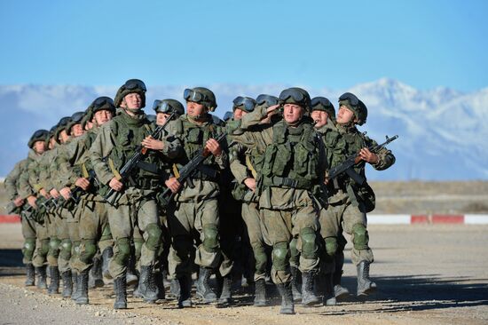 Kyrgyzstan hosts CSTO exercise Rubezh/Frontier-2016