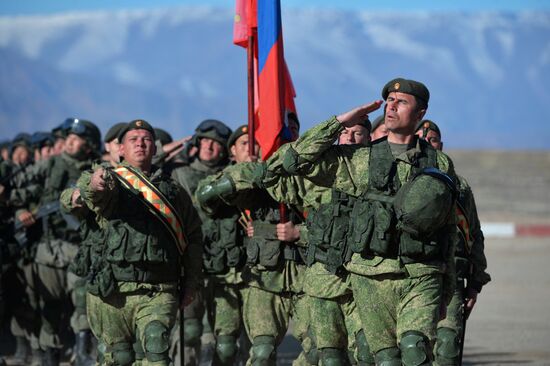 Kyrgyzstan hosts CSTO exercise Rubezh/Frontier-2016