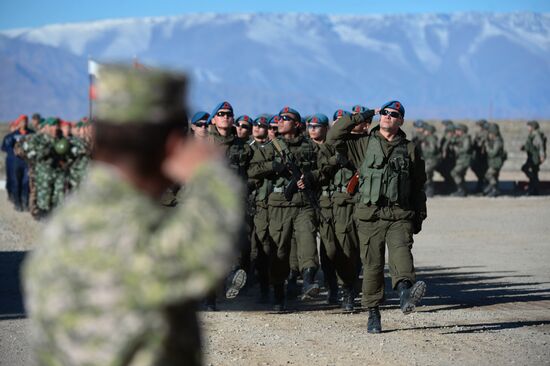Kyrgyzstan hosts CSTO exercise Rubezh/Frontier-2016