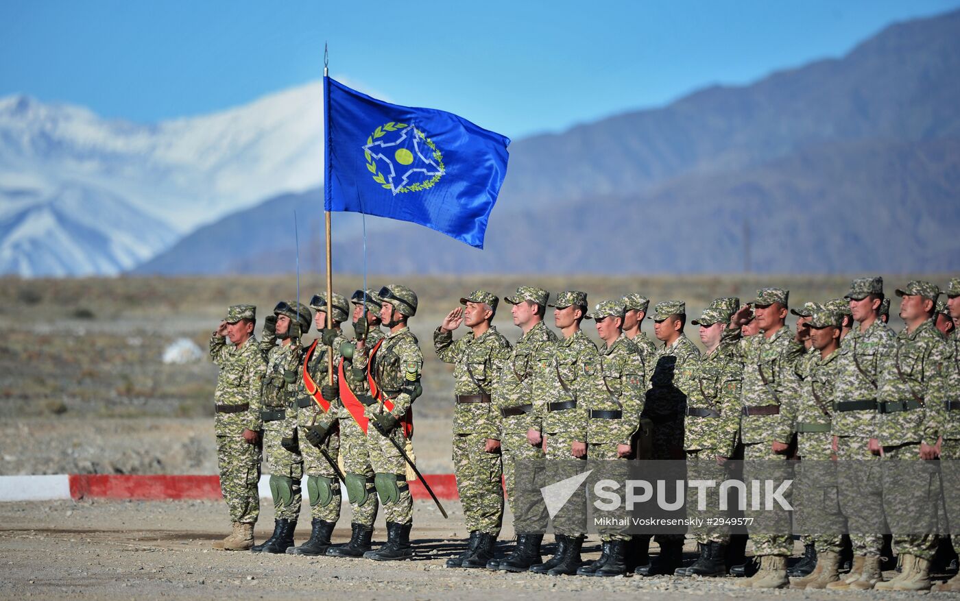Kyrgyzstan hosts CSTO exercise Rubezh/Frontier-2016