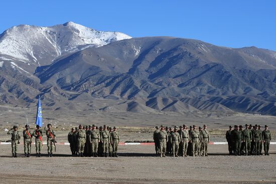 Kyrgyzstan hosts CSTO exercise Rubezh/Frontier-2016