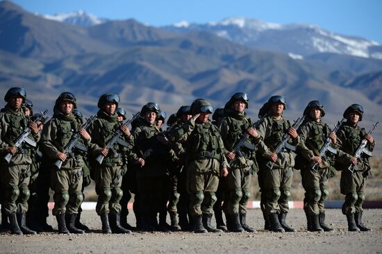 Kyrgyzstan hosts CSTO exercise Rubezh/Frontier-2016