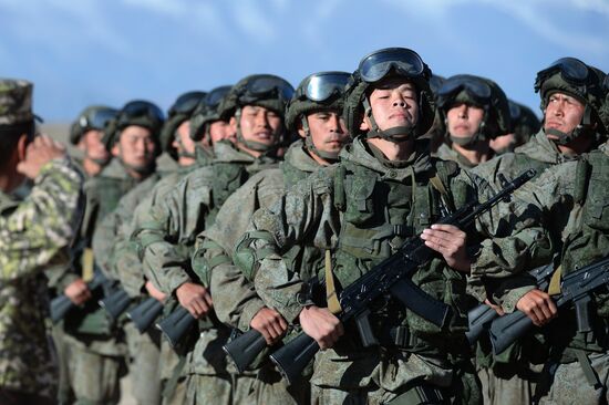 Kyrgyzstan hosts CSTO exercise Rubezh/Frontier-2016
