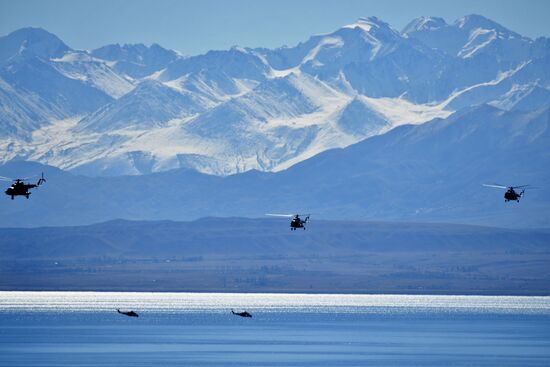 Kyrgyzstan hosts CSTO exercise Rubezh/Frontier-2016