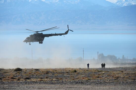Kyrgyzstan hosts CSTO exercise Rubezh/Frontier-2016