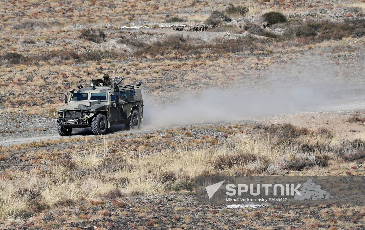 Kyrgyzstan hosts CSTO exercise Rubezh/Frontier-2016