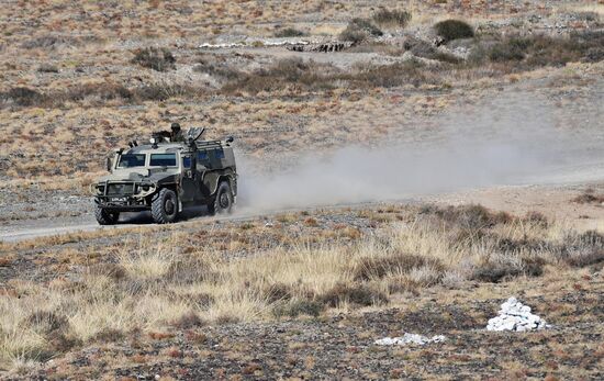 Kyrgyzstan hosts CSTO exercise Rubezh/Frontier-2016