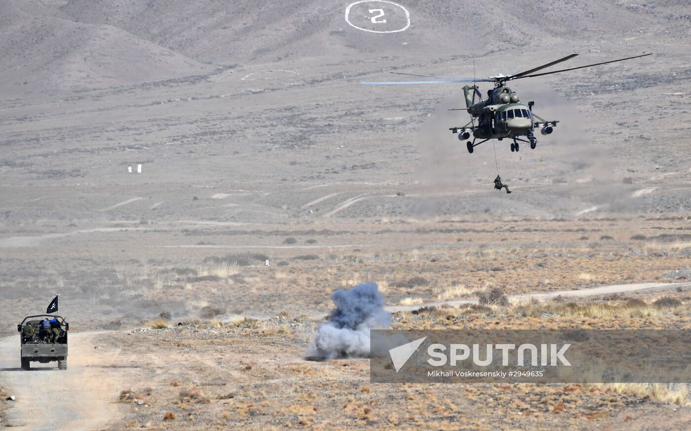 Kyrgyzstan hosts CSTO exercise Rubezh/Frontier-2016