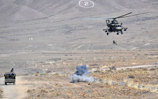 Kyrgyzstan hosts CSTO exercise Rubezh/Frontier-2016