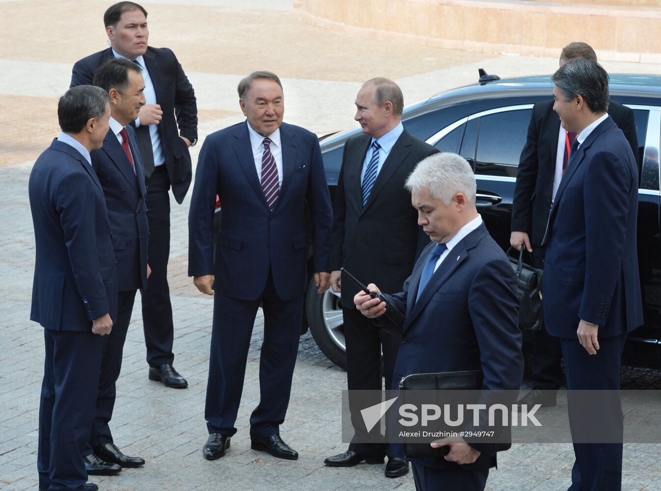 Russian President Vladimir Putin visits Kazakhstan