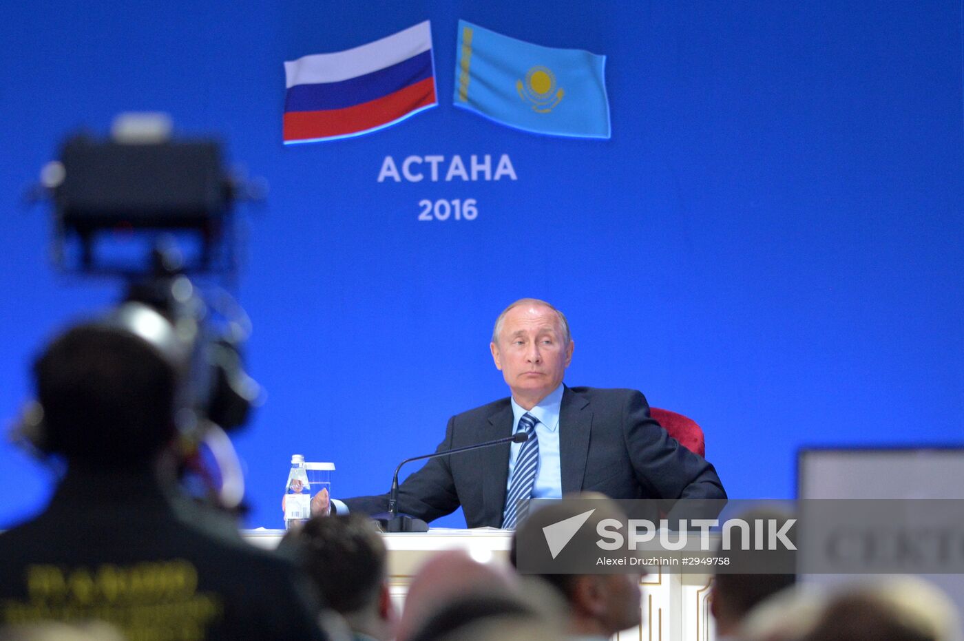 Russian President Vladimir Putin visits Kazakhstan