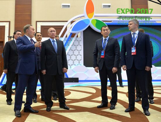President Putin visits Kazakhstan