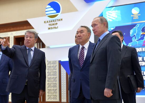 President Putin visits Kazakhstan