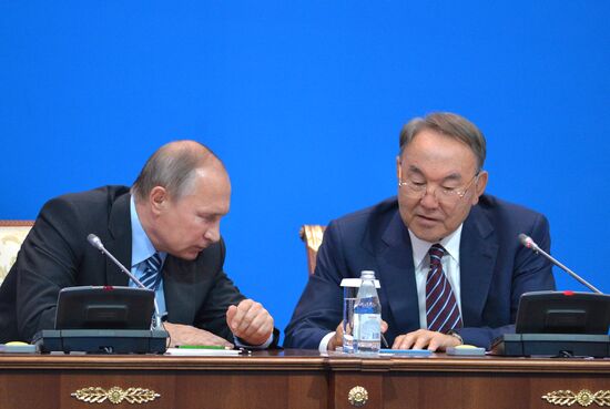 Russian President Vladimir Putin visits Kazakhstan