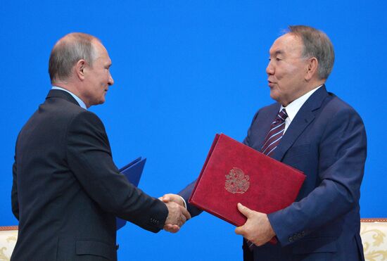 President Putin visits Kazakhstan