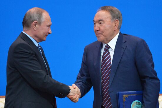 President Putin visits Kazakhstan