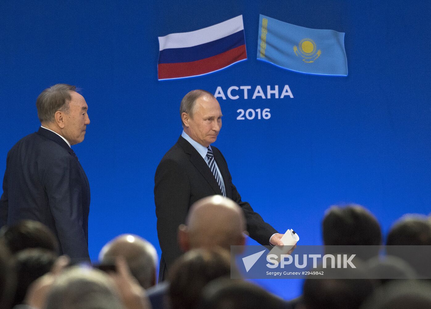 Russian President Vladimir Putin visits Kazakhstan