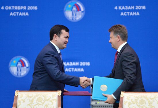 Russian President Vladimir Putin visits Kazakhstan