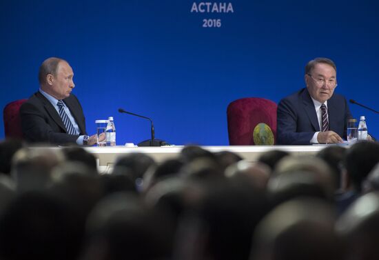 President Putin visits Kazakhstan
