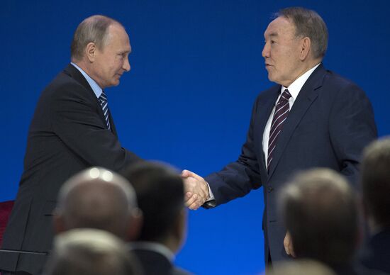 President Vladimir Putin visits Kazakhstan