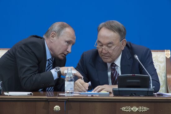 President Putin visits Kazakhstan