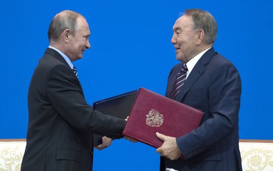 President Putin visits Kazakhstan