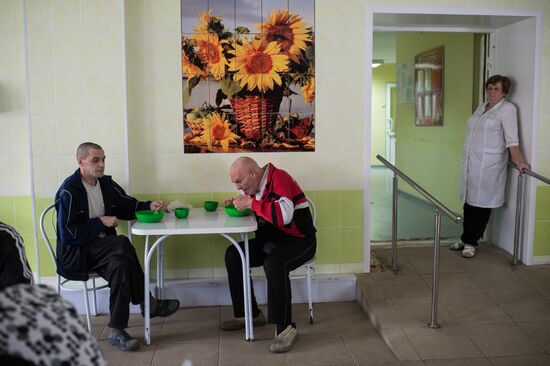 Bolshekulachinsky residential care facility in Omsk region
