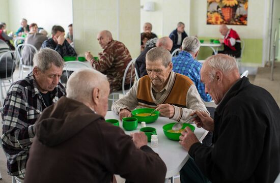 Bolshekulachinsky residential care facility in Omsk region