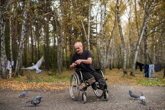 Bolshekulachinsky residential care facility in Omsk region