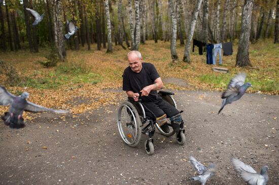 Bolshekulachinsky residential care facility in Omsk region
