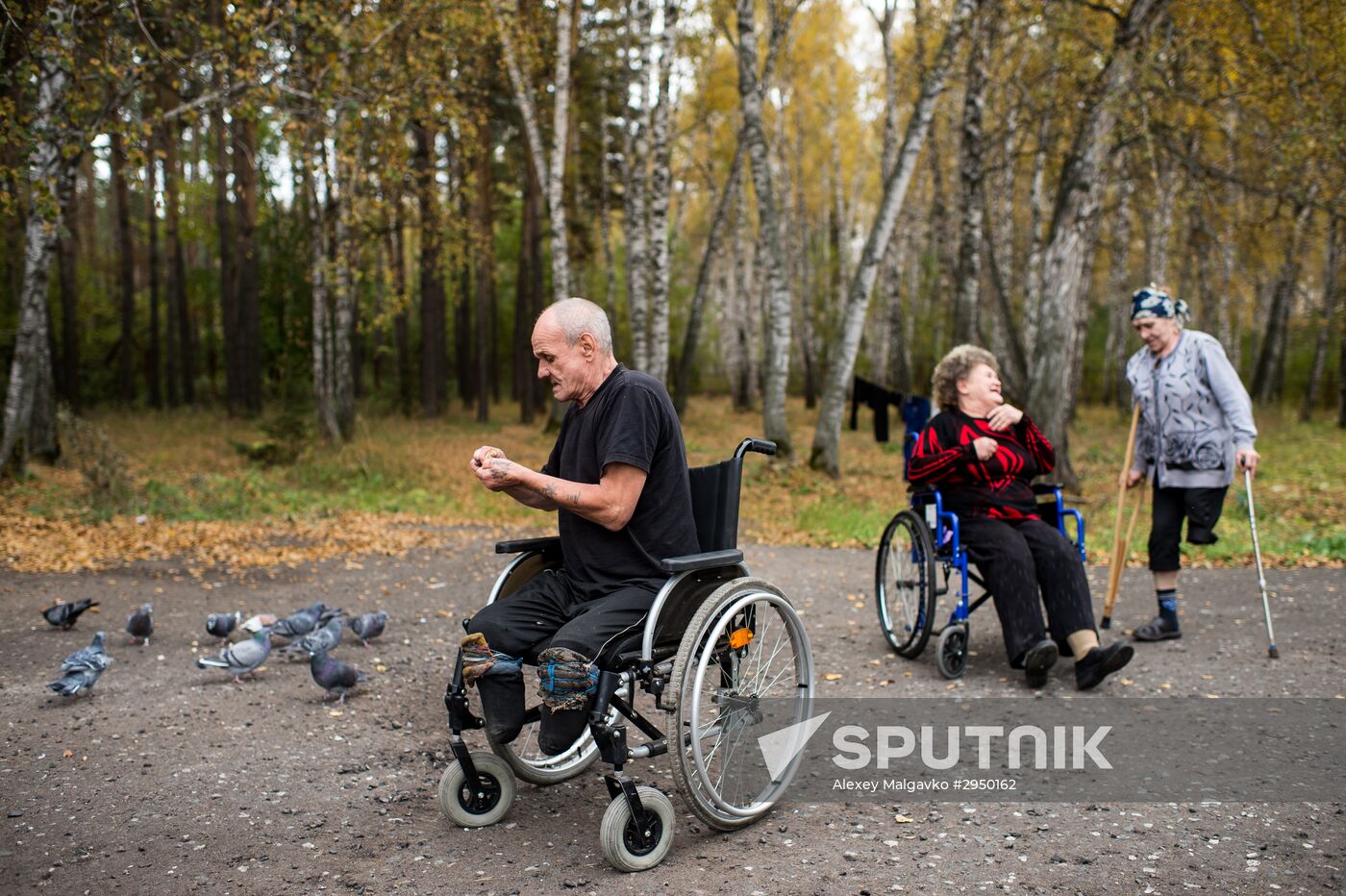 Bolshekulachinsky residential care facility in Omsk region