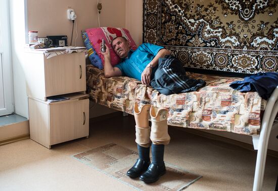 Bolshekulachinsky residential care facility in Omsk region