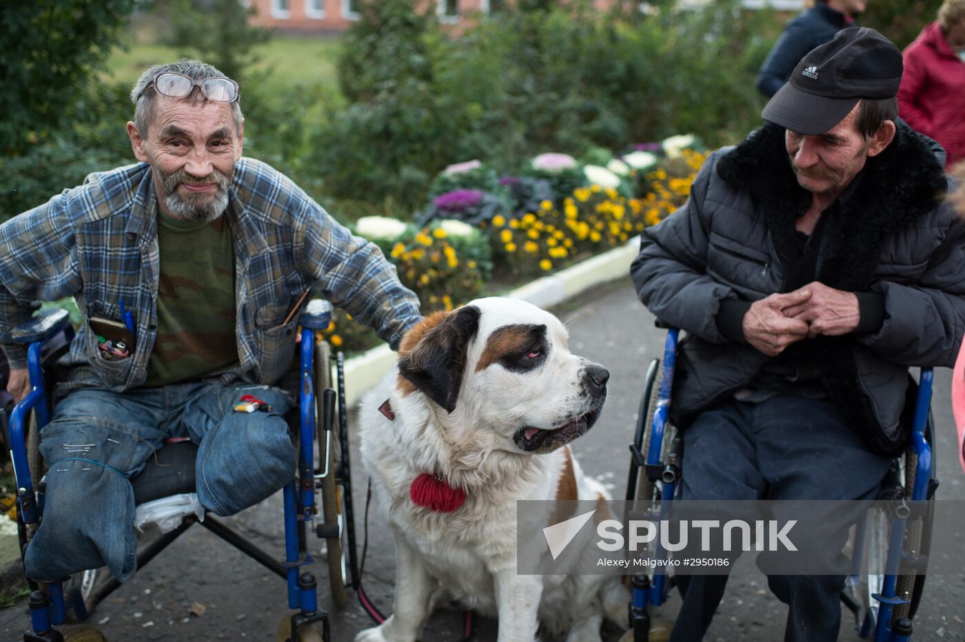 Bolshekulachinsky residential care facility in Omsk region