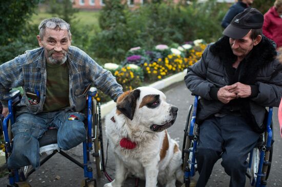 Bolshekulachinsky residential care facility in Omsk region