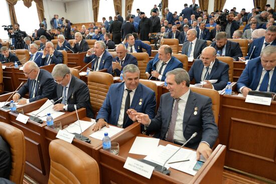 First session of Chechen Parliament of IV convocation